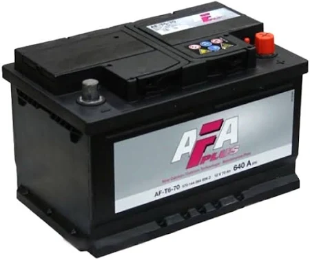 Акумулятор легковий 70Ah-12v AFA (278x175x190), R, EN640